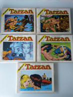 SUPER TARZAN ( Russ Manning ) Serie Completa Dal 1 Al 10 - Editrice Cenisio 1974 - Autres & Non Classés
