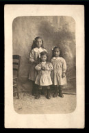 CARTE PHOTO - FILLETTES - Photographie