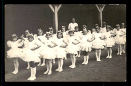 CARTE PHOTO - LES RATS DE L'OPERA - DANSE - FILLETTES - Photographs