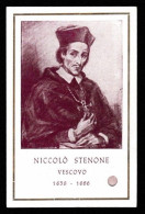 NICCOLO' STENONE VESCOVO - CON RELIQUIA - Mm. 70 X 108 - Godsdienst & Esoterisme