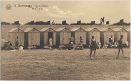 CPA De Carnet - ZEEBRUGGE - Les Cabines - Animée - Brugge