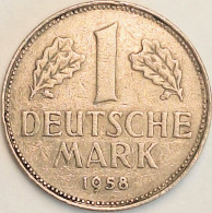 Germany Federal Republic - Mark 1958 J, KM# 110 (#4768) - 1 Marco