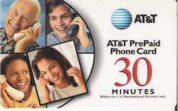 USA: Prepaid AT&T - 30 Minutes, Faces - AT&T