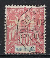 FRANCE Martinique Ca. 1905: TB Obl. CAD Oct. "COLON A St NAZAIRE" Sur Y&T 45 - Gebruikt