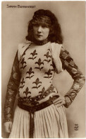 1.8.35 ACTRESS, SARAH BERNHARDT, POSTCARD - Autres & Non Classés