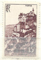 FRANCE N° 763 15F MARRON MONUMENTS ET SITE ROCAMADOU O DE ROCAMADOUR OUVERT  NEUF SANS CHARNIERE - Unused Stamps