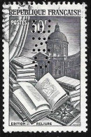1 04	36	12	N°	971	-	Perforé	-	CNE 308	-	COMPTOIR NATIONAL D'ESCOMPTE - Used Stamps