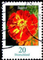 RFA Poste Obl Yv:2296/2297 Fleurs (Beau Cachet Rond) - Gebruikt