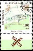 RFA Poste Obl Yv:1780/1784 Für Die Wohlfahrtspflege Moulins Bord De Feuille (TB Cachet Rond) - Used Stamps