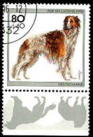 RFA Poste Obl Yv:1668/1672 Für Die Jugend Chiens Bord De Feuille (Beau Cachet Rond) - Used Stamps