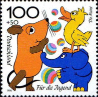 RFA Poste N** Yv:1822/1826 Für Die Jugend Figures De Dessins Animés - Unused Stamps