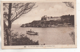 CPA ( Ile De Port Cros - Le Chateau Fort ) - Autres & Non Classés