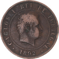 Monnaie, Portugal, 20 Reis, 1892 - Portugal