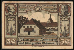 Notgeld Naugard In Pommern, 50 Pfennig, Das Alte Rathaus  - [11] Emisiones Locales