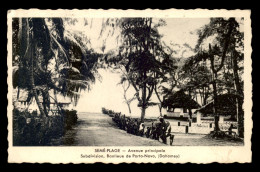 DAHOMEY -  SEME-PLAGE, BANLIEUE DE PORTONOVO - AVENUE PRINCIPALE - Dahomey