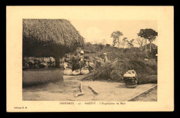 DAHOMEY - SAKETE - L'EXPEDITION DU MAIS - Dahomey