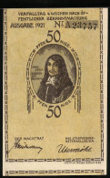 Notgeld Plön 1921, 50 Pfennig, Kirche Und Gründer Der Neustadt Hans Adolf  - [11] Local Banknote Issues