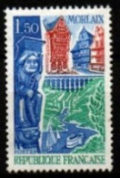 FRANCE    -  1966 .  Y&T N° 1505  Oblitéré .    MORLAIX - Used Stamps