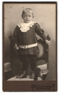 Photo Sev. Schoy, Colmar I. Els., Rufacherstr. 48, Kleiner Junge In Zeitgenössischer Kleidung  - Anonymous Persons