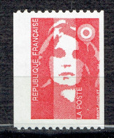 TVP Rouge Type Marianne Du Bicentenaire Issu De Roulette - Unused Stamps