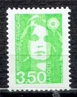 3,50 F Vert Jaune Type Marianne Du Bicentenaire - Unused Stamps