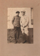 Portrait De Deux Soldats à Identifier - Taille 130 X 180 - Alte (vor 1900)
