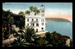 ITALIE - BORDIGHERA - VILLA CHARLES GARNIER - VOIR ETAT - Autres & Non Classés