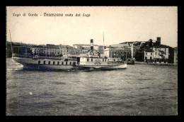 ITALIE - DESENZANO - VISTA DAL LAGO - BATEAU A ROUE BALDO - Other & Unclassified