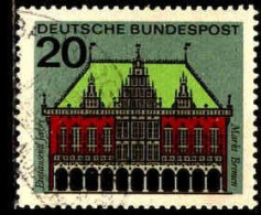 RFA Poste Obl Yv: 295B Mi:425 Bremen Rathaus (Beau Cachet Rond) - Oblitérés