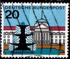 RFA Poste Obl Yv: 292 Mi:420 Wiesbaden-Kurhaus (Lign.Ondulées) - Used Stamps