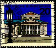 RFA Poste Obl Yv: 291 Mi:419 München-Nationaltheater (Beau Cachet Rond) - Gebraucht