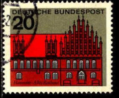 RFA Poste Obl Yv: 288 Mi:416 Hannover-Altes Rathaus (Beau Cachet Rond) - Usados