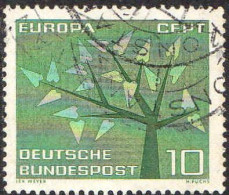 RFA Poste Obl Yv: 255 Mi:383 Europa Cept Arbre à 19 Feuilles (Beau Cachet Rond) - Usados