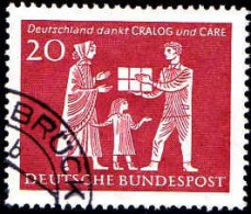 RFA Poste Obl Yv: 262 Mi:390 Deutschland Dankt Cralog & Care (Beau Cachet Rond) - Used Stamps