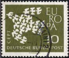 RFA Poste Obl Yv: 239 Mi:367x Europa CEPT 19 Colombes (cachet Rond) - Used Stamps