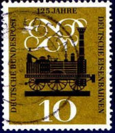 RFA Poste Obl Yv: 218 Mi:345 Deutsche Eisenbahnen (Beau Cachet Rond) - Gebraucht