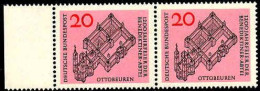 RFA Poste N** Yv: 296 Mi:428 Ottobeuren Benediktiner-Abtei Bord De Feuille Paire - Unused Stamps