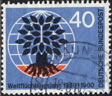 RFA Poste Obl Yv: 200 Mi:327 Weltflüchtlingsjahr 1959/1960 (beau Cachet Rond) - Gebraucht