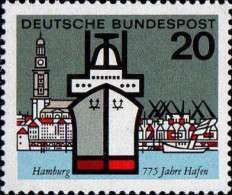 RFA Poste N** Yv: 289 Mi:417 Hamburg Hafen - Unused Stamps