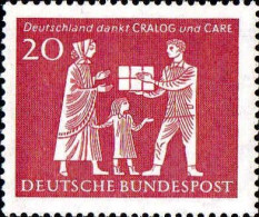 RFA Poste N** Yv: 262 Mi:390 Deutschland Dankt Cralog & Care - Unused Stamps