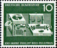 RFA Poste N** Yv: 245 Mi:373 Philipp Reis-Telephon - Neufs