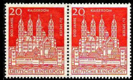 RFA Poste N** Yv: 238 Mi:366 Kaiserdom Zu Speyer Paire - Unused Stamps