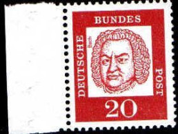 RFA Poste N** Yv: 225c Mi:352x Johann Sebastian Bach Compositeur Bord De Feuille - Unused Stamps