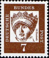 RFA Poste N** Yv: 221a Mi:348x Elisabeth Von Thüringen - Unused Stamps
