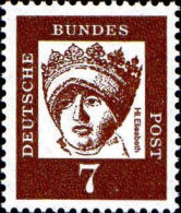 RFA Poste N** Yv: 221 Mi:348y Elisabeth Von Thüringen - Unused Stamps