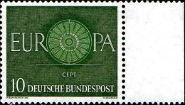 RFA Poste N** Yv: 210 Mi:337 Europa Cept Roue à 16 Barreaux (Bord De Feuille) - Unused Stamps