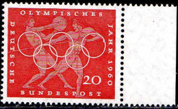 RFA Poste N** Yv: 207 Mi:334 Olympisches Jahr Disque & Javelot (Bord De Feuille) - Unused Stamps