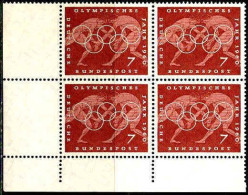 RFA Poste N** Yv: 205 Mi:332 Olympisches Jahr Lutte Coin D.feuille X4 - Nuevos