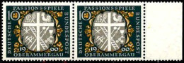 RFA Poste N** Yv: 202 Mi:329 Passionsspiele Oberammergau Paire Bord De Feuille - Unused Stamps