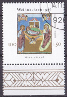 BRD 1996 Mi. Nr. 1892 O/used Unterrand (BRD1-11) - Usados